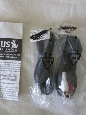 Sirius Satellite Radio SCD-01 Direct Wired Connection Kit - Aux & Audio Cables